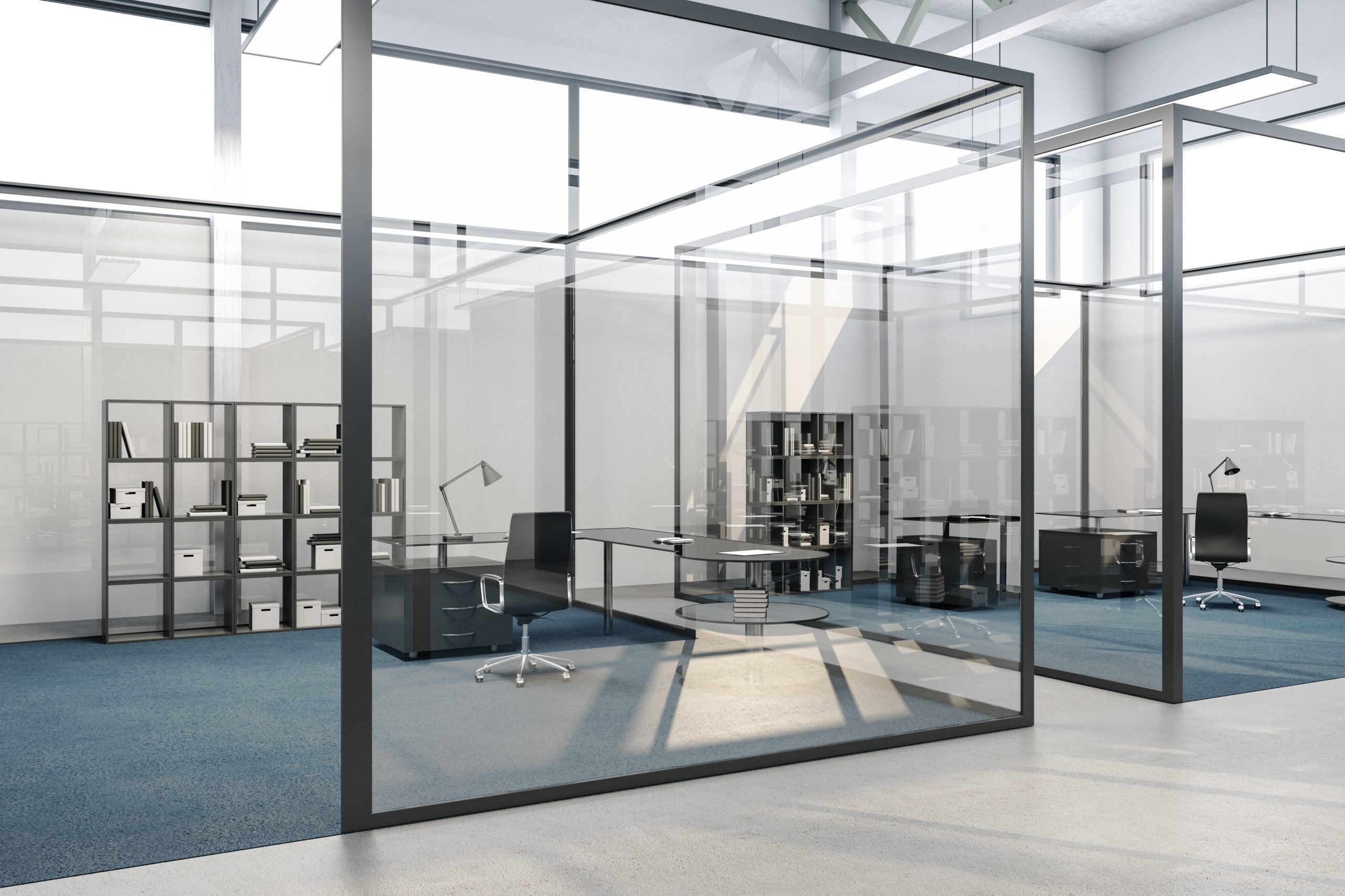 Systemwände und Glaswände für moderne Objektflächen